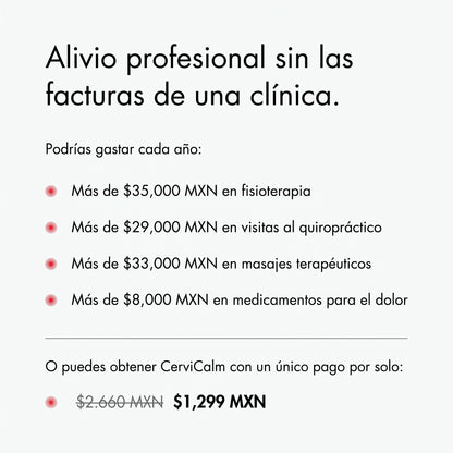 CerviCalm Advance ® Alivio para tu cuello